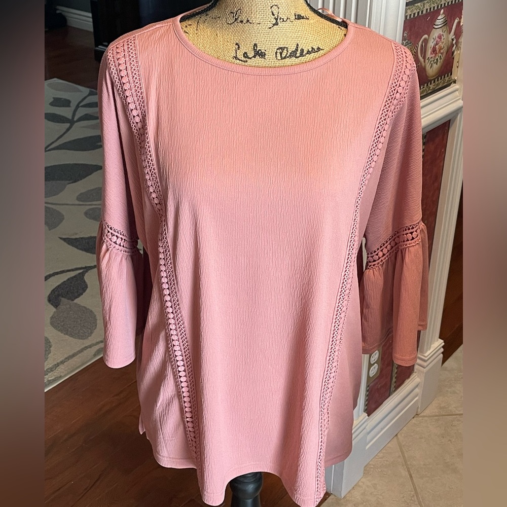 Lauren Conrad shirt - XL - NWT - Ash Rose color